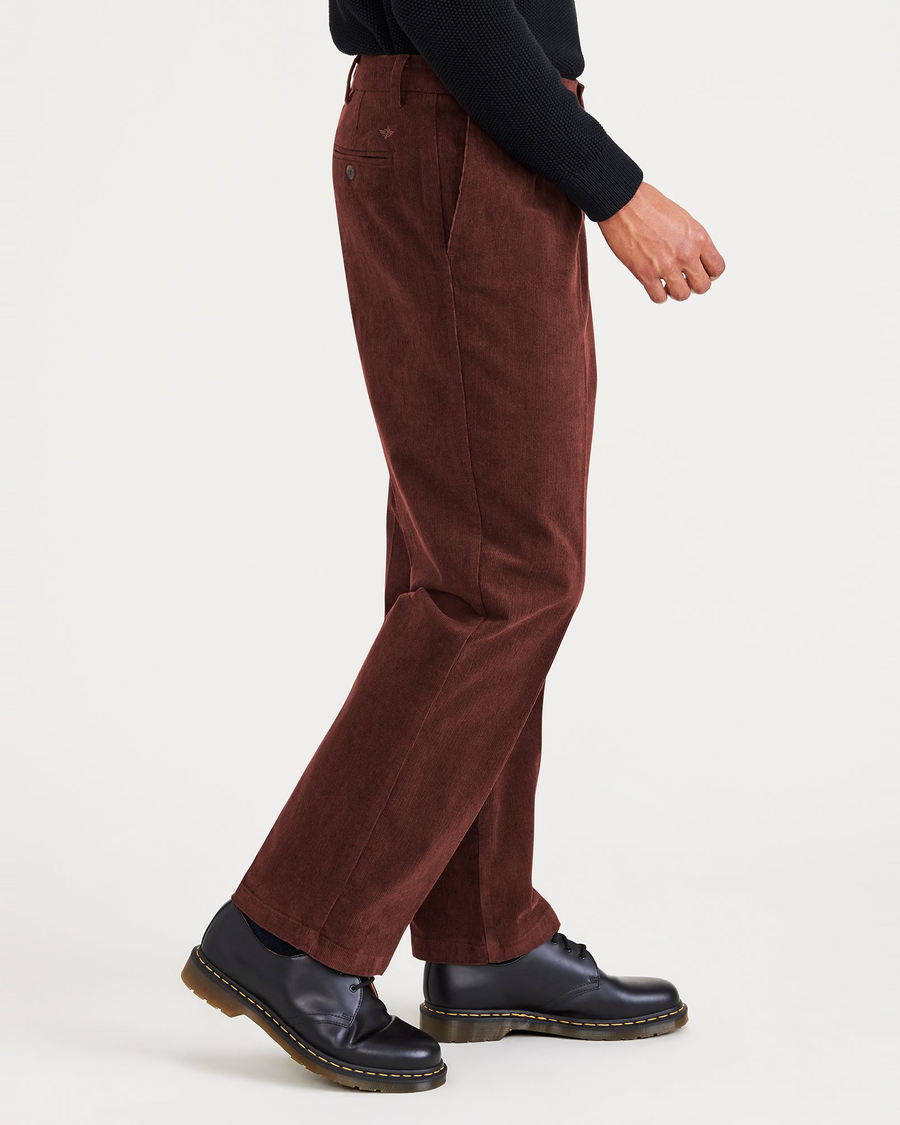 (image for) Unique Charm Signature Khakis, Pleated, Relaxed Fit